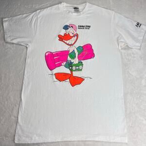 Sherry Best Vintage 1990 Florida Pensacola Destination T-shirt Large Duck Surf